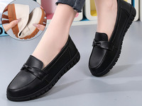 Sieviešu mokasīni ar dekoratīvu lentīti