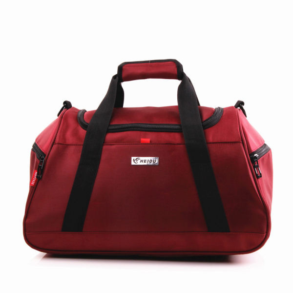 Ceļojumu soma ar kabatu un rokturi