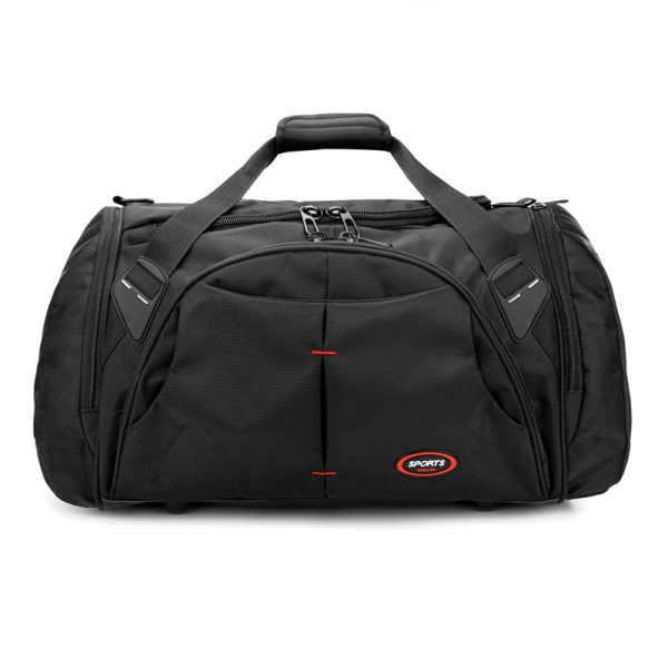 Pārnēsājama ceļojumu soma ar sānu kabatu un plecu rokturi