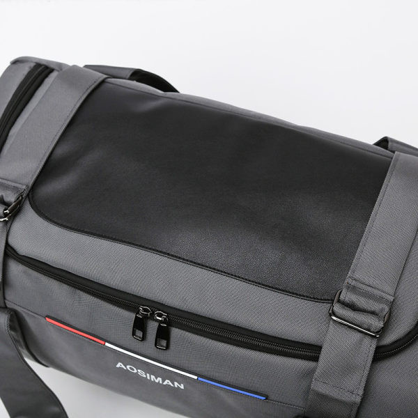 Ceļojumu tekstila soma ar garu rokturi