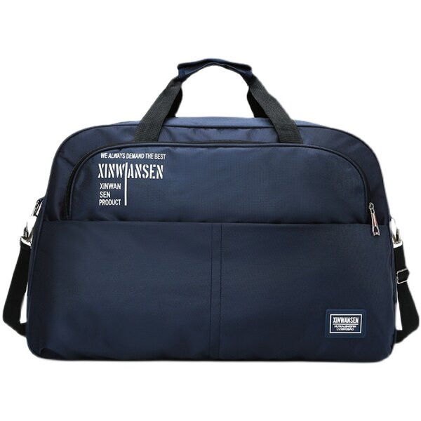 Ležerni model prijenosne putne torbe s patentnim zatvaračem