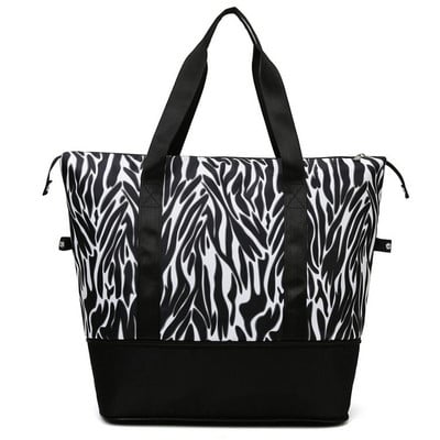 Hordozható női kézipoggyász cipzárral