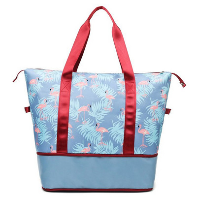 Hordozható női kézipoggyász cipzárral