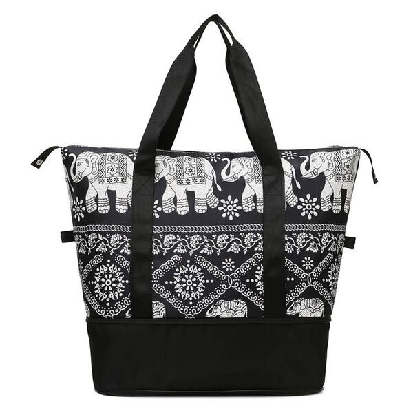 Hordozható női kézipoggyász cipzárral