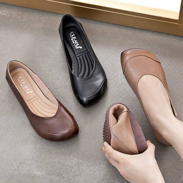 Moteriški trijų spalvų laisvalaikio mokasinai