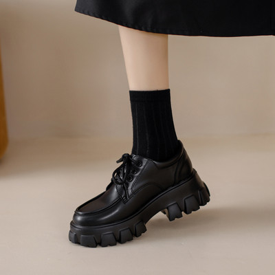 Sieviešu ikdienas mežģīņu eko ādas apavi