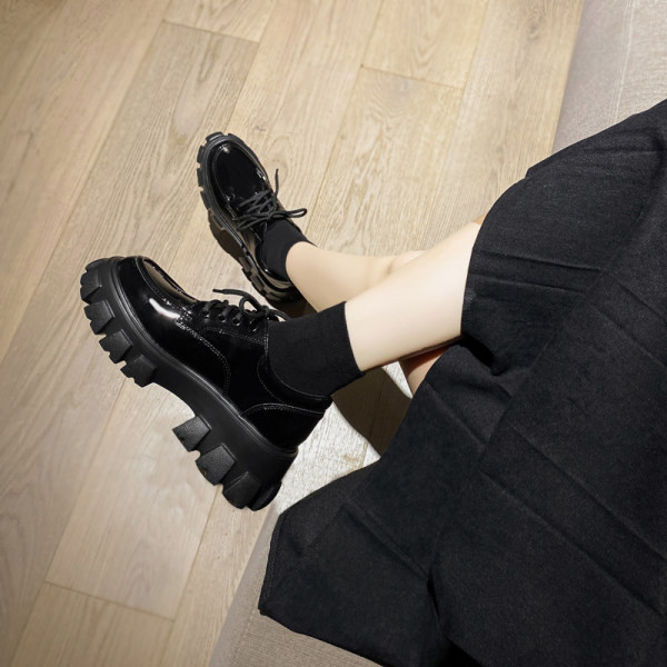 Sieviešu ikdienas mežģīņu eko ādas apavi