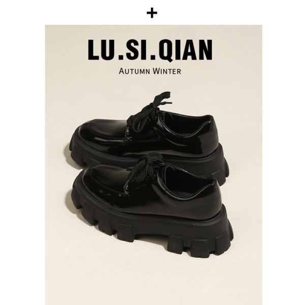 Női eco bőr alkalmi cipő fűzővel és sarokkal