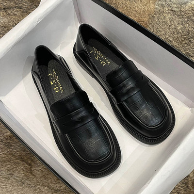 Γυναικεία loafers casual στυλ με χαμηλό τακούνι