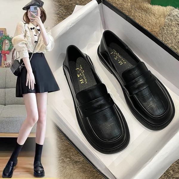 Γυναικεία loafers casual στυλ με χαμηλό τακούνι