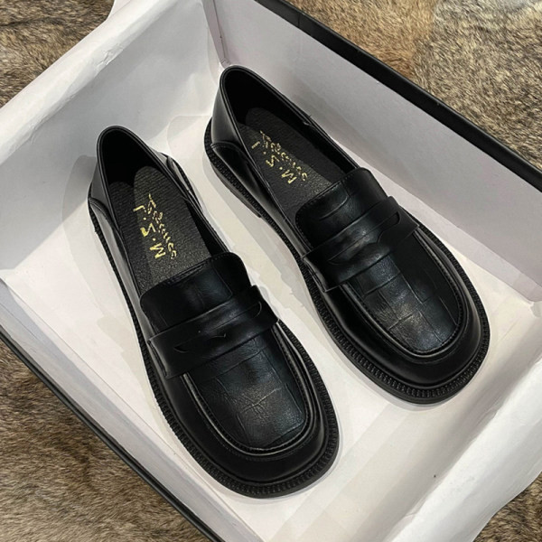 Γυναικεία loafers casual στυλ με χαμηλό τακούνι