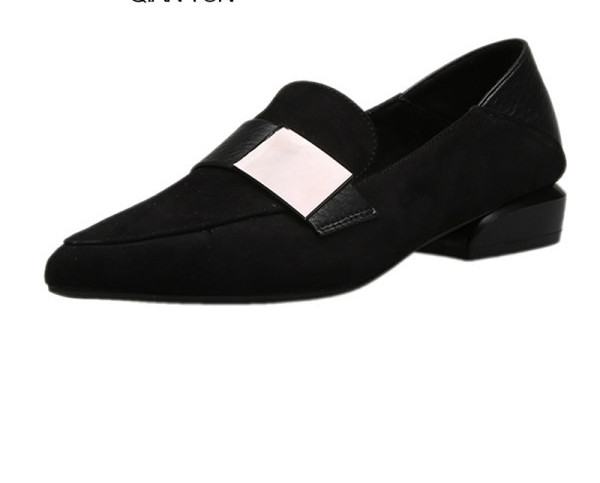 Casual γυναικείες εσπαντρίγιες ρετρό μοντέλο από eco suede