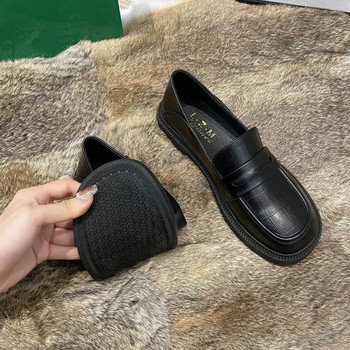 Дамски черни ежедневни обувки 