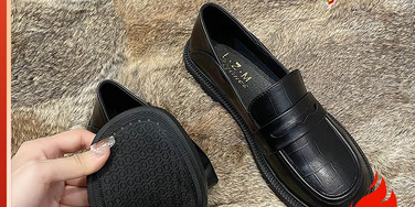 Női fekete alkalmi cipő