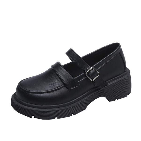 Sieviešu ikdienas apavi ar sprādzi - melnā un brūnā krāsā