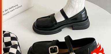 Γυναικεία casual παπούτσια σε δύο χρώματα