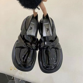 Модерни дамски лоуфъри с груба подметка