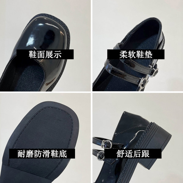 Női alkalmi cipő fém csattal