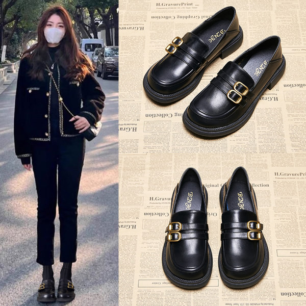 Jauna modeļa ikdienas sieviešu apavi ar metāla sprādzi