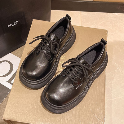 Γυναικεία casual παπούτσια πλατφόρμας με κορδόνια