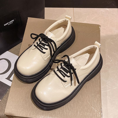 Γυναικεία casual παπούτσια πλατφόρμας με κορδόνια