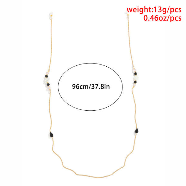 Γυναικεία αλυσίδα με πέτρες για ποτήρια