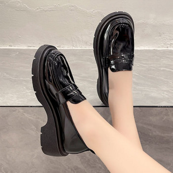 Дамски обувки от еко кожа ежедневен модел