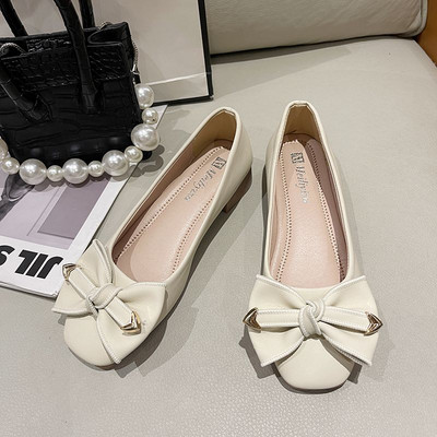 Sieviešu apavi no eko ādas ar lentīti ikdienas modeli