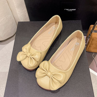 Női ekobőr alkalmi cipő szalaggal