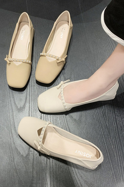 Sieviešu ikdienas apavi ar pērlēm