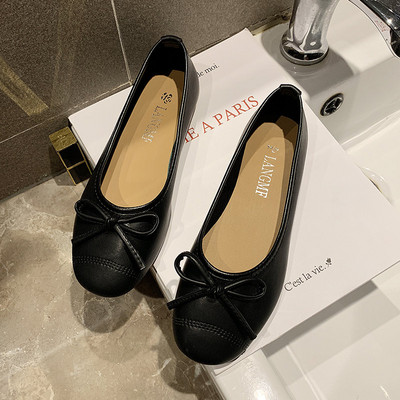 Női cipő szalaggal több színben