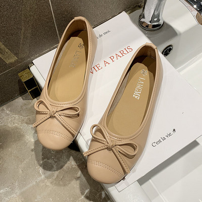 Női cipő szalaggal több színben