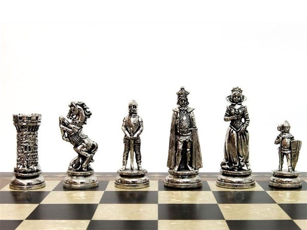 Шах Ahelos, Кръстоносци, Метален, 33х33 см