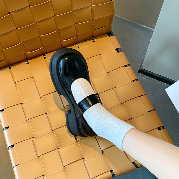 Női mokaszin alkalmi cipő csattal