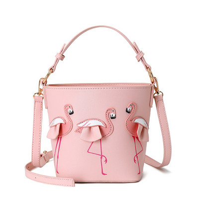 Παιδική έκο δερμάτινη τσάντα με τρισδιάστατο στοιχείο για κορίτσια