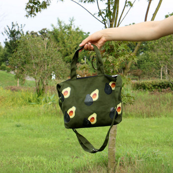 Детска чанта за през рамо с щампа на авокадо