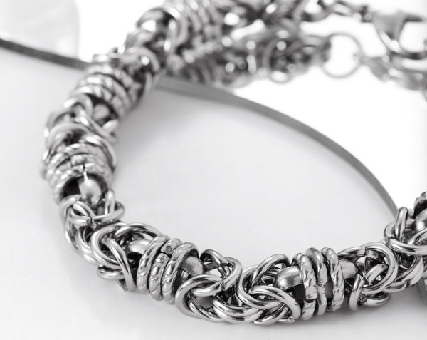 Vīriešu tērauda rokassprādze