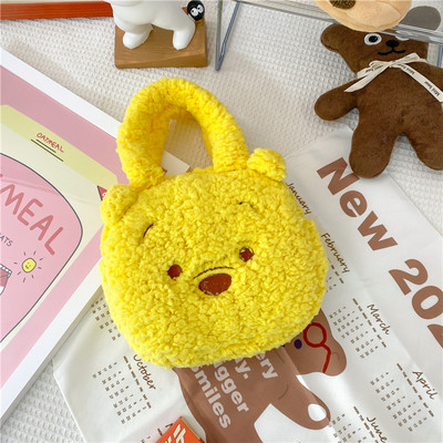 Pufīga bērnu soma ar 3D elementu meitenēm