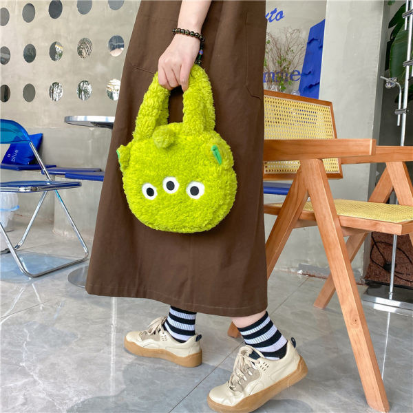 Pūstas vaikiškas krepšys su 3D elementu mergaitėms