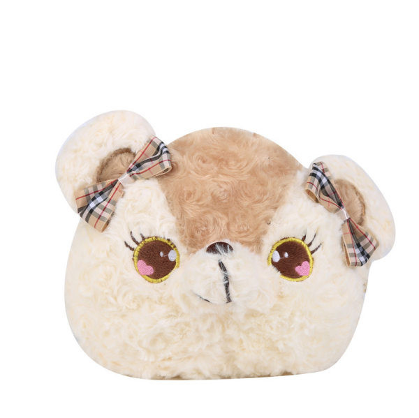 Modern gyerek medvetáska hosszú fém fogantyúval