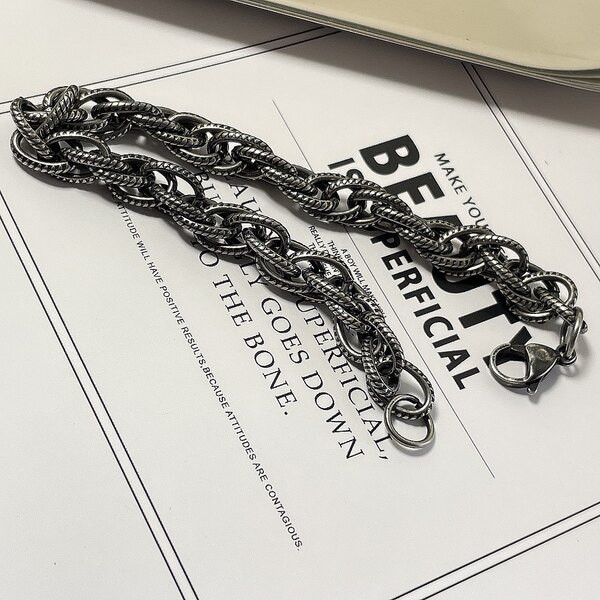 Vīriešu ikdienas pīta rokassprādze