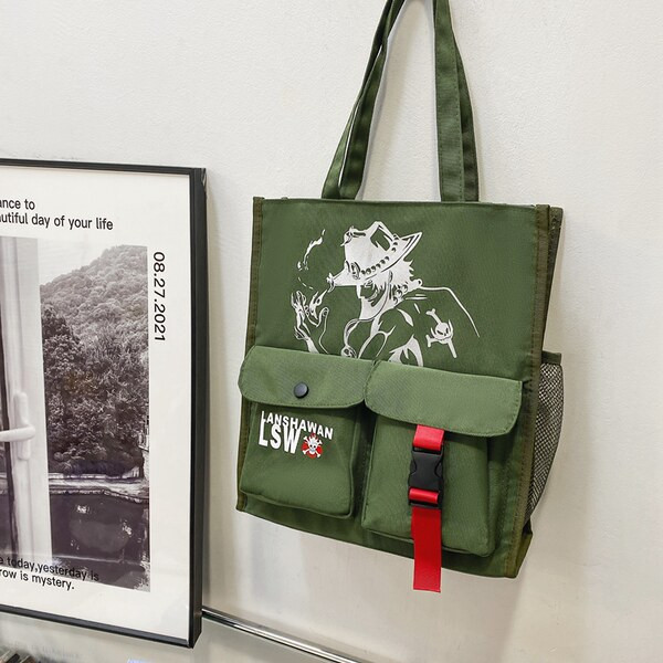 Dječja platnena torba s printom