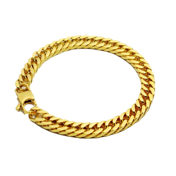 Férfi karkötő arany színben - három modell