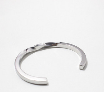 Ανδρικό ασημένιο βραχιόλι με επιγραφή