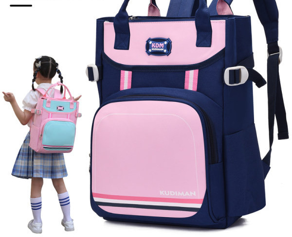 Bērnu skolas mugursoma ar vairākiem nodalījumiem