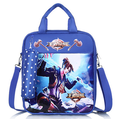 Bērnu somas ar garu rokturi un kabatu