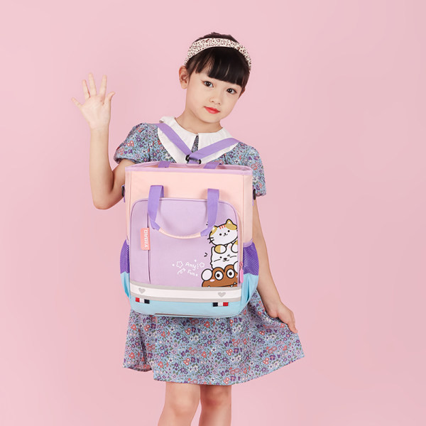 Bērnu somas ar garu rokturi un kabatu