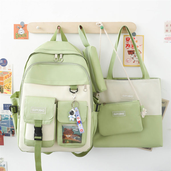 Vaikiškas keturių krepšių rinkinys mergaitėms arba berniukams