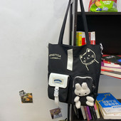 Gyermek táska fogantyúval és cipzárral