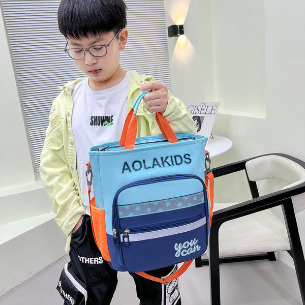 Νέο μοντέλο πάνινη παιδική τσάντα με επιγραφή για κορίτσια